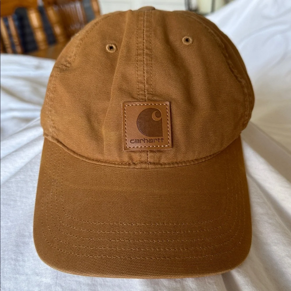 Carhartt Men’s Cotton Canvas Odessa Hat Cap in Carhartt Brown. Unisex